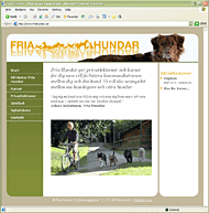 Fria hundars webbplats